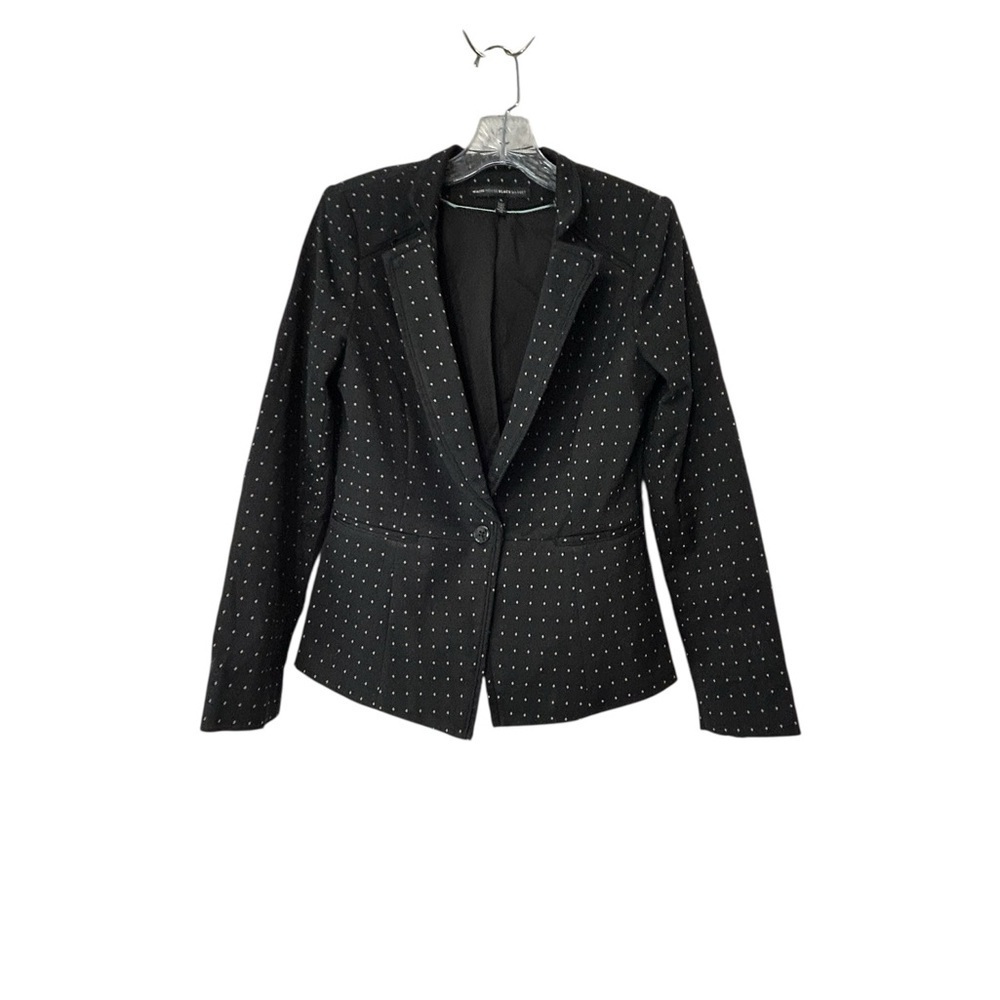 White House Black Market Diamond Dots Blazer - Picture 6 of 10